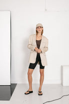 BLANCHE Copenhagen Aestas-BL Blazer Blazers 1306 Oxford Tan