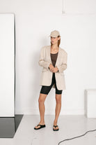 BLANCHE Copenhagen Aestas-BL Blazer Blazers 1306 Oxford Tan