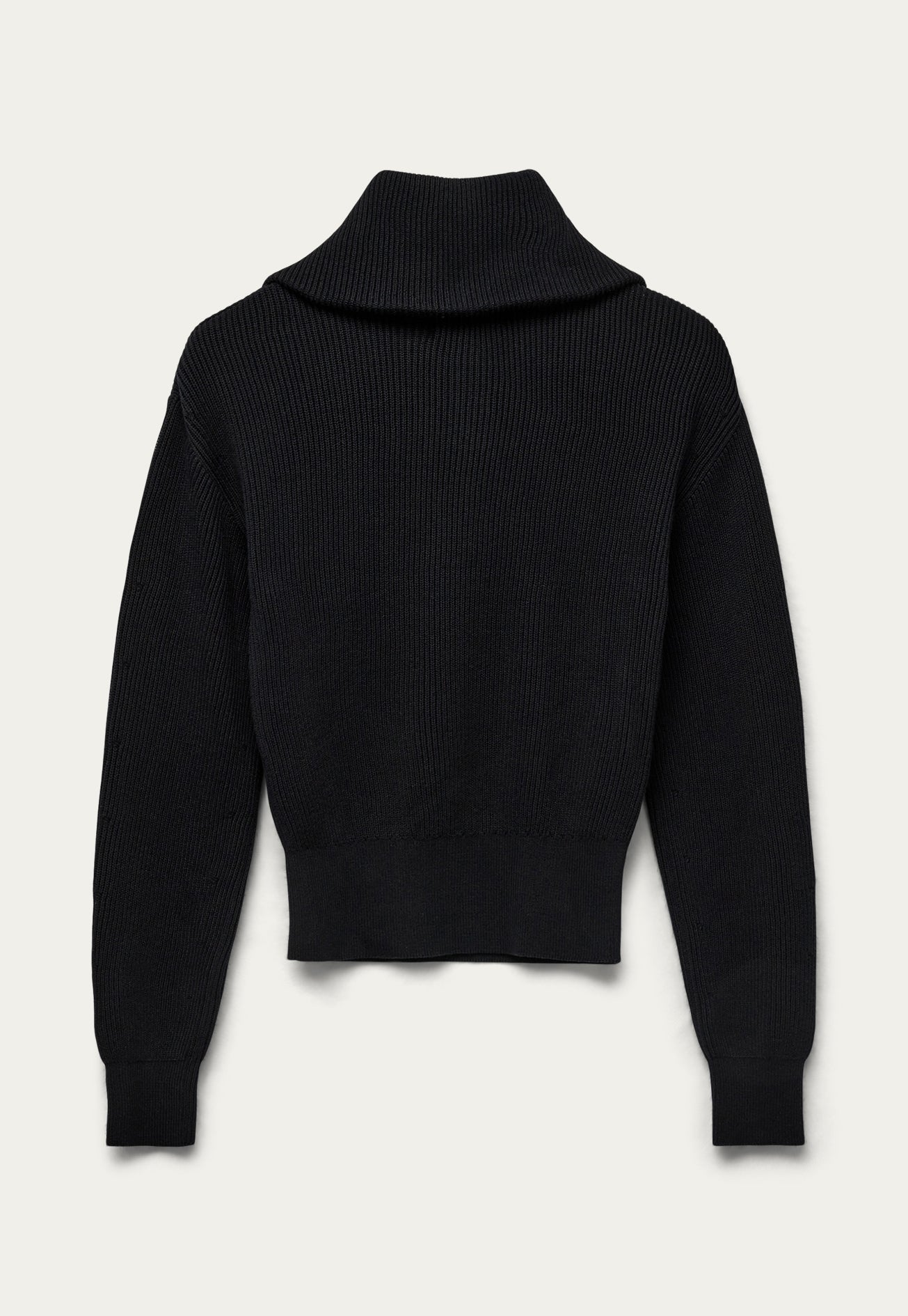 BLANCHE Copenhagen Carrick-BL Collar Zip Knitwear 99 Black