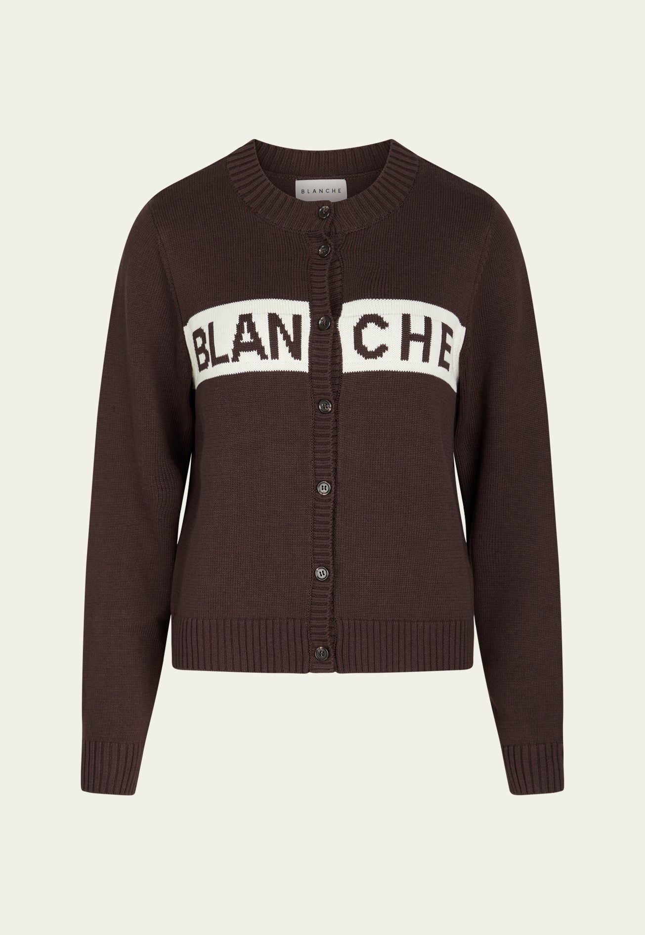 BLANCHE Copenhagen Latifah Cardigan Knitwear 0810 Major Brown