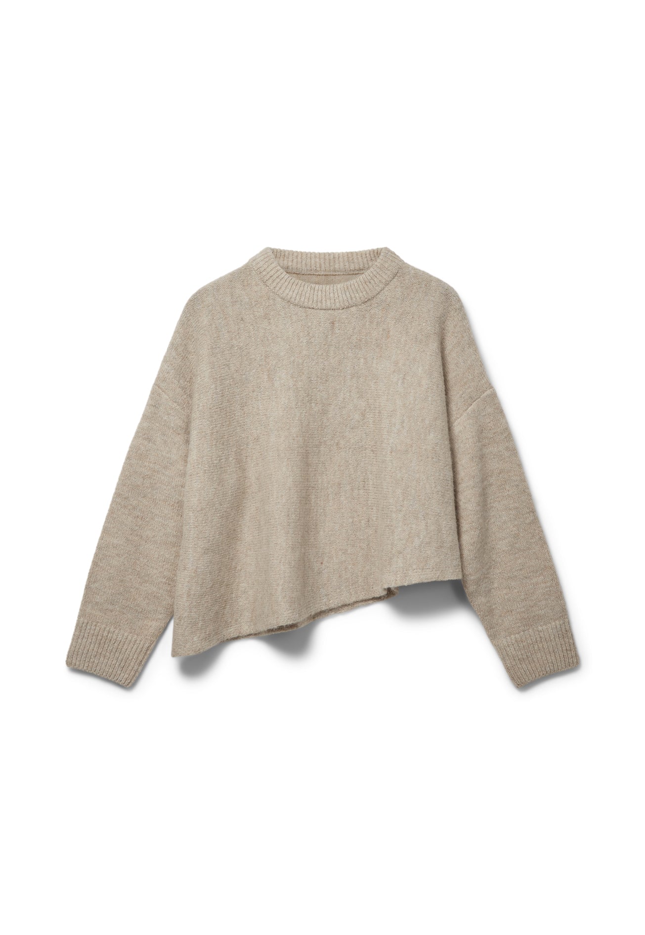 BLANCHE Copenhagen Laurel-BL Crew Neck Jumper Knitwear 1306 Oxford Tan