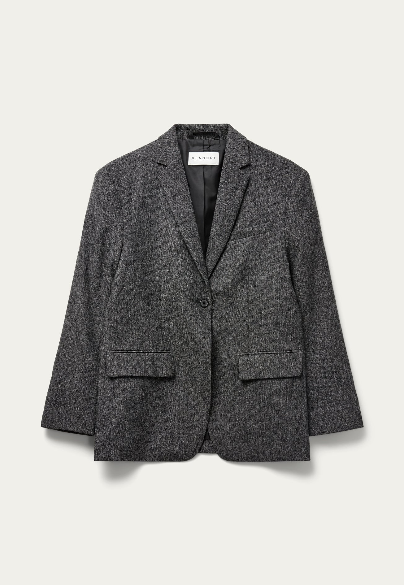 BLANCHE Copenhagen Shetland Ida Blazer Blazers 21005 Dark Gull Gray