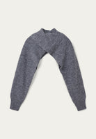 BLANCHE Copenhagen Stevedore shrug Knitwear 7721 Grey Melange